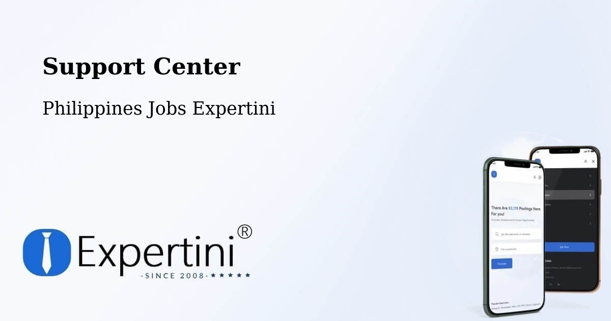 Support Services – Kamanga - Philippines Jobs Expertini